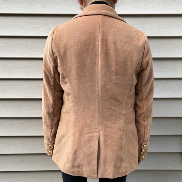Velvet Tan Blazer - Picture 4 of 16